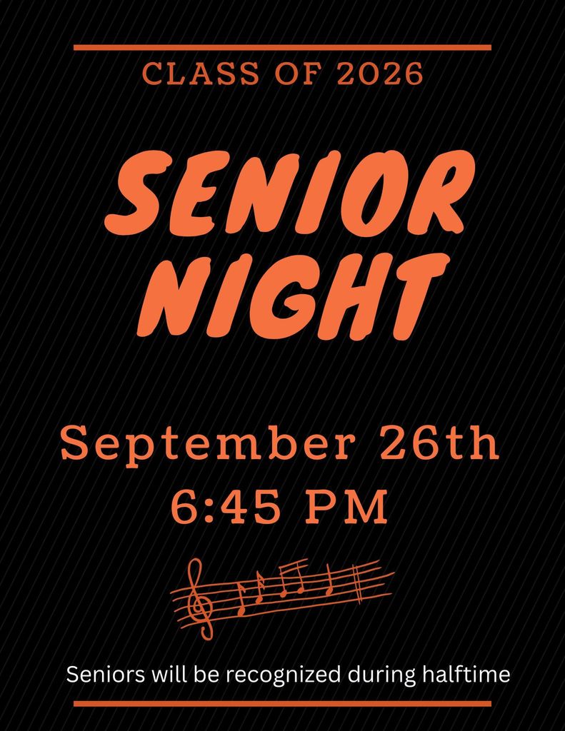 Class of 2026 Senior Band Parents