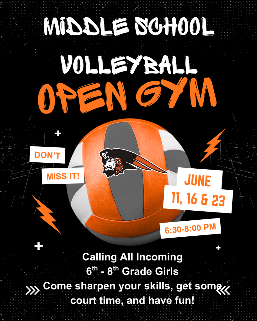 MS girls open volleyball gym