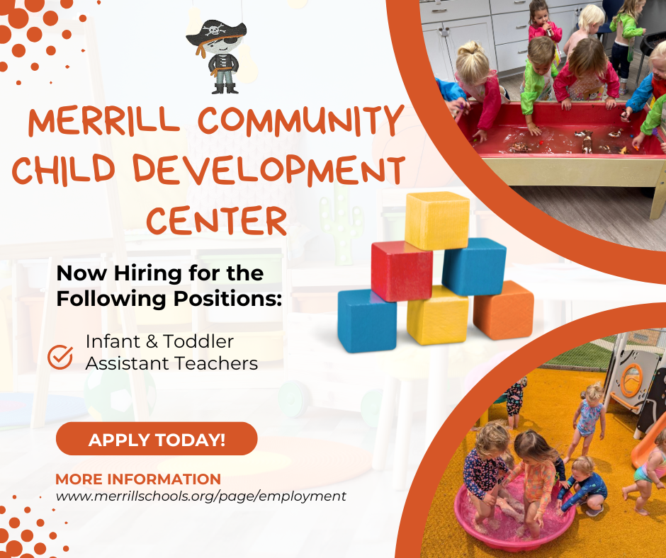We are hiring: Infant and toddler teacher
