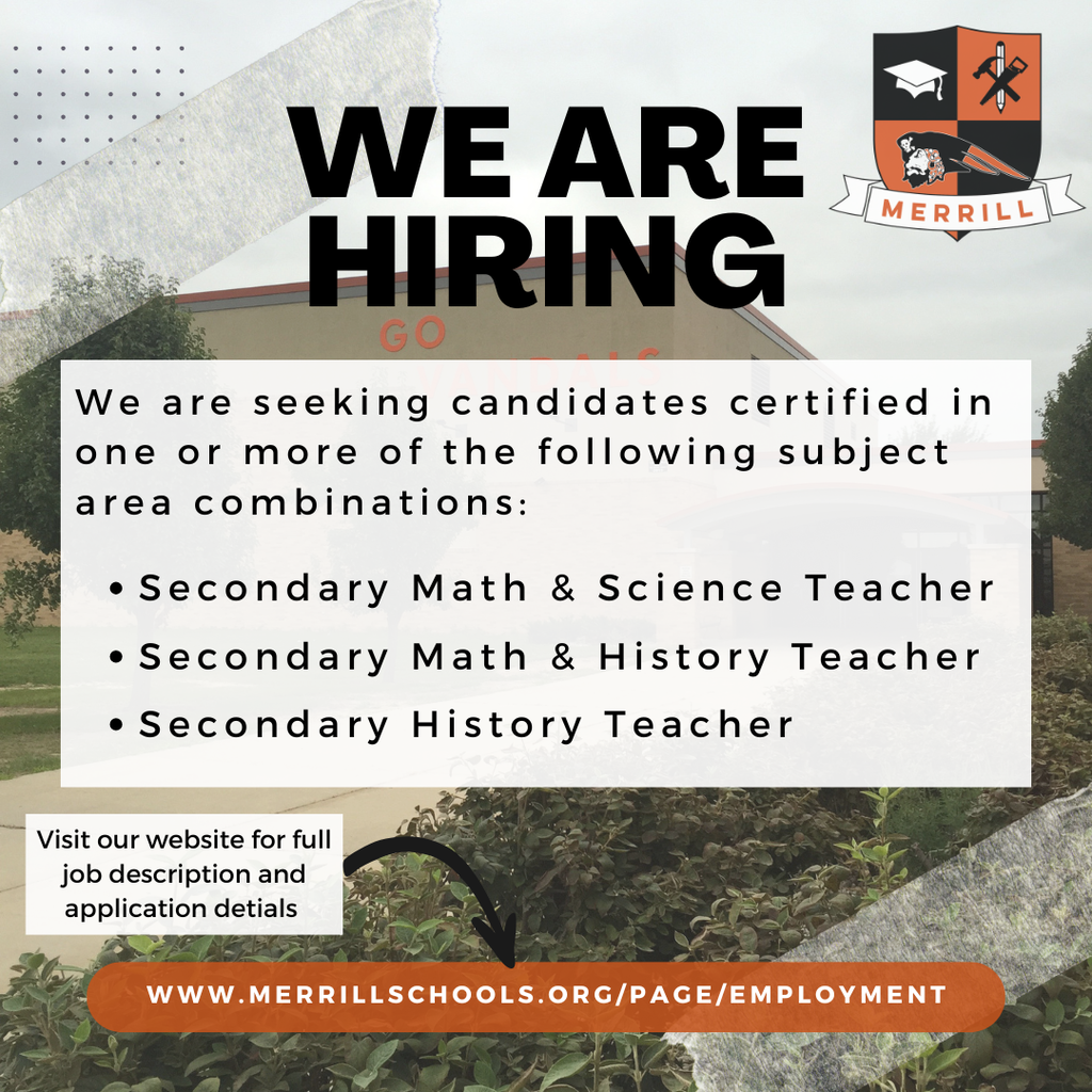 We are Hiring