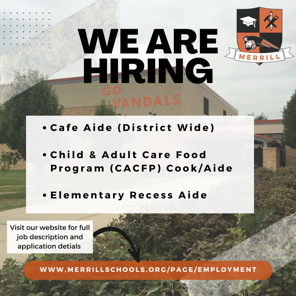 We Are Hiring