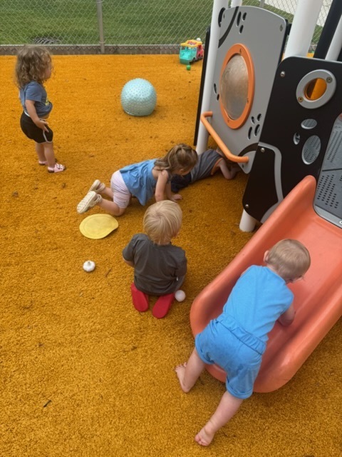 tots playing