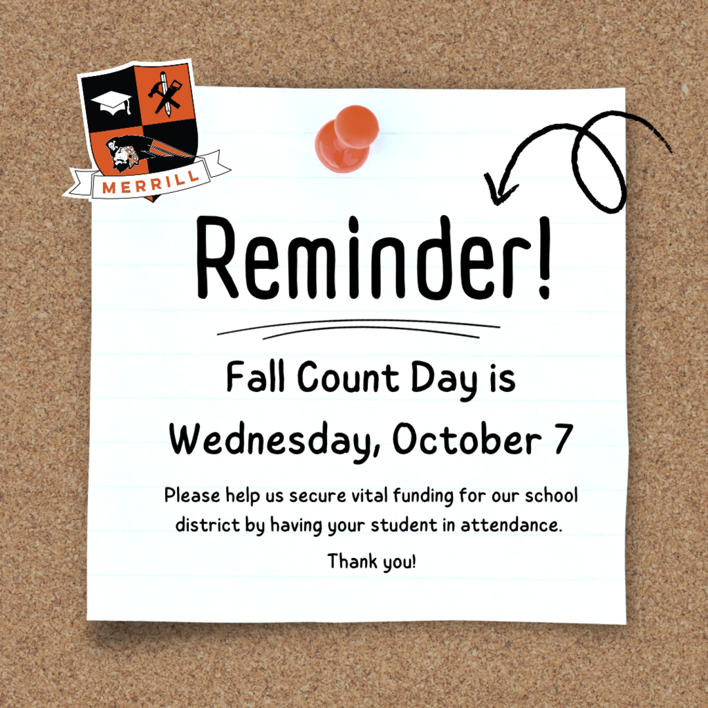 Tomorrow is fall count day