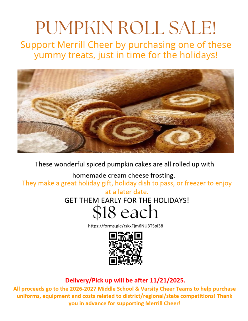 Pumpkin Roll Flyer