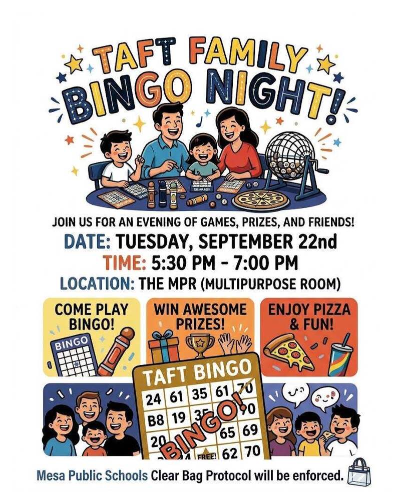 family around table playing bingo