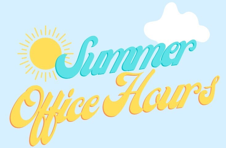 Summer Office Hours