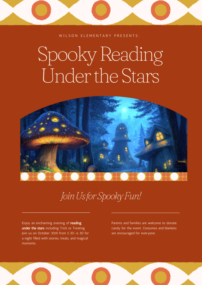 Spooky Reading Under the Stars