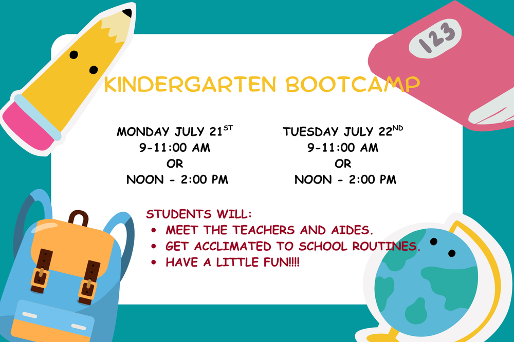 Kindergarten Bootcamp