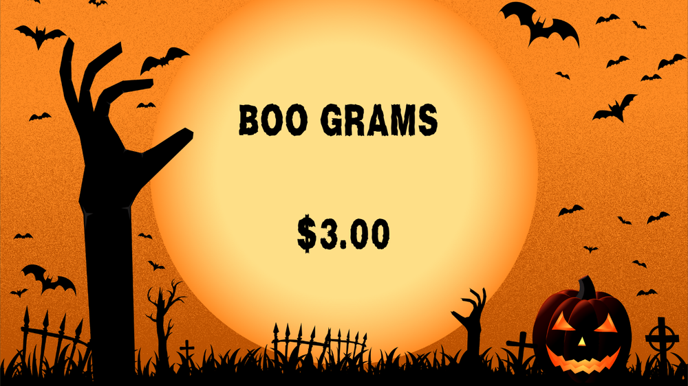 Scary Pumpkin night scene with bats in the air