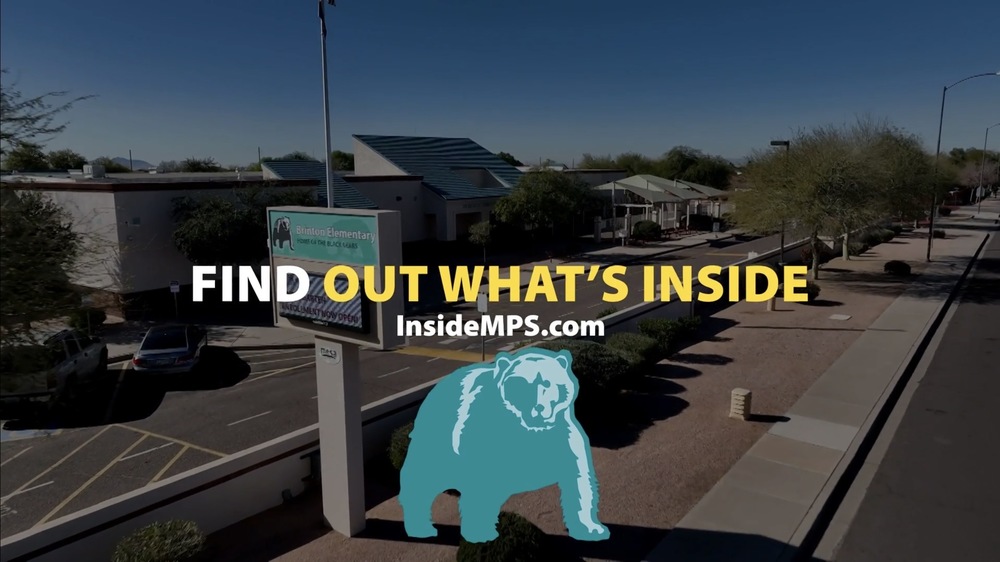 Aerial View of Brinton Elementary