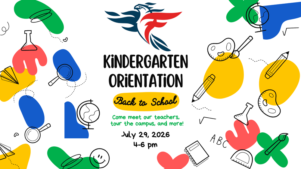 Kindergarten Orientation July 29