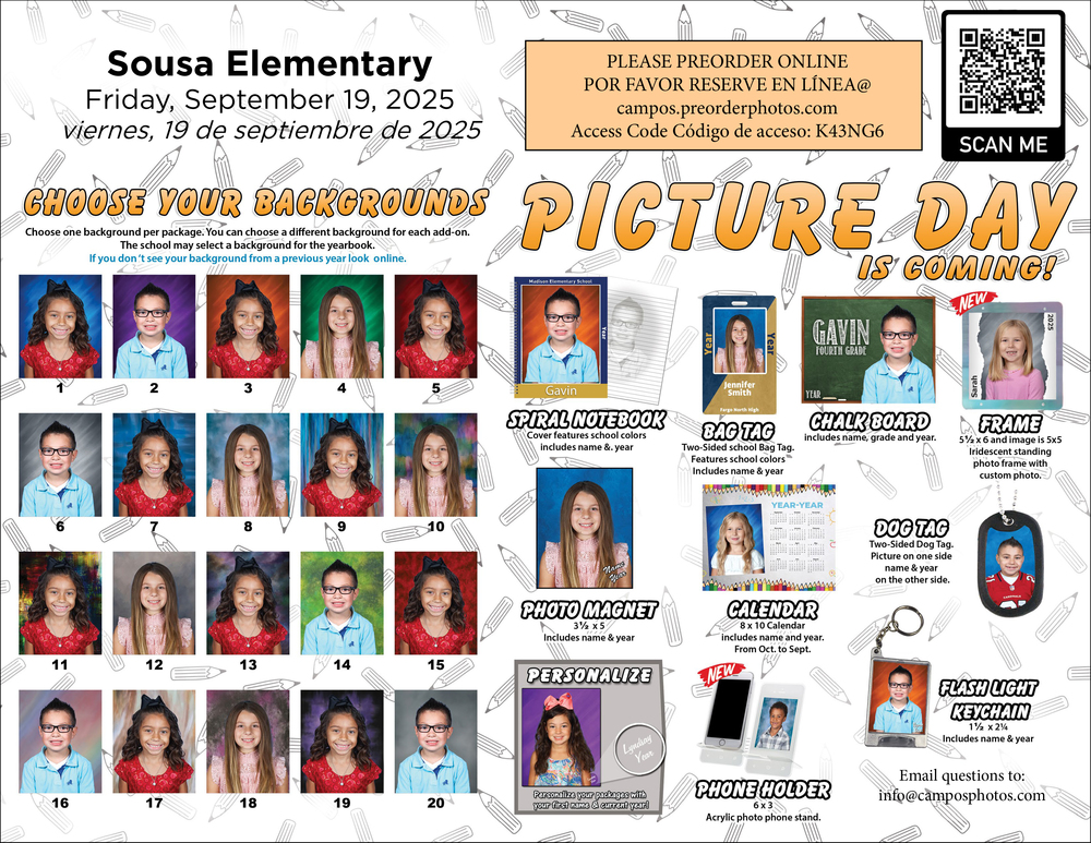 Sousa Picture Day