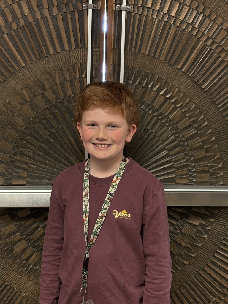 2nd grade student of the month
