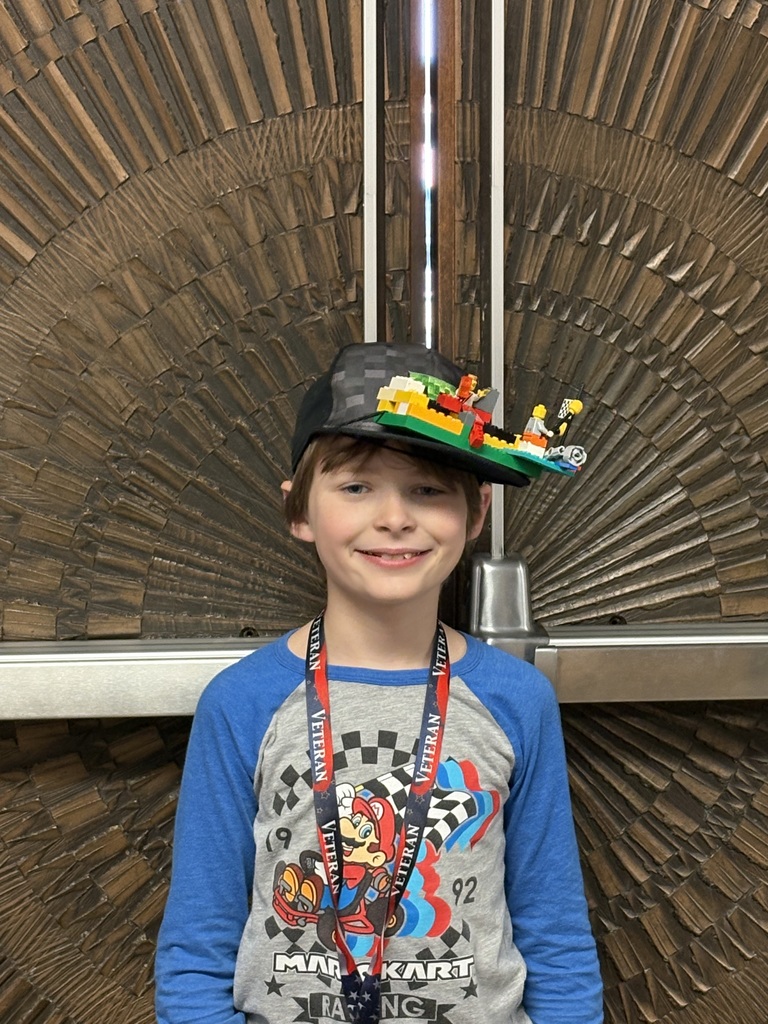 Fourth grade student