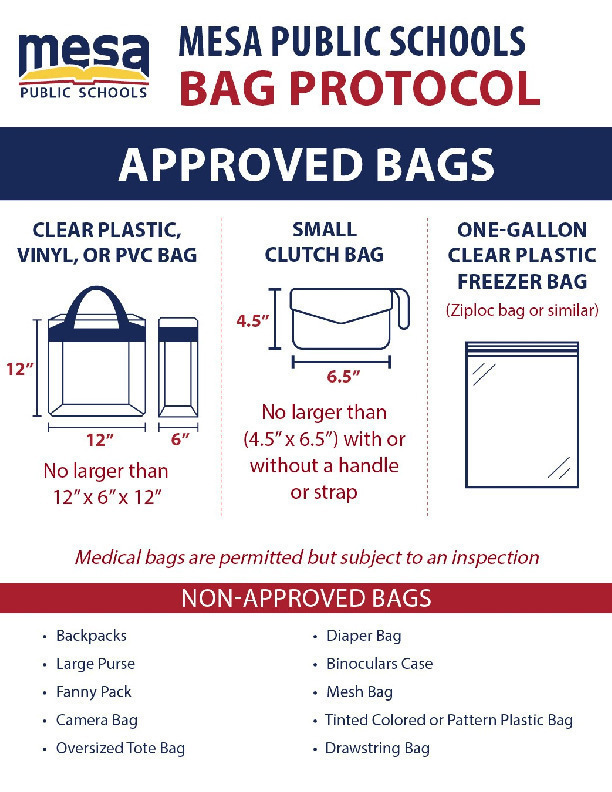 MPS Clear Bag Policy