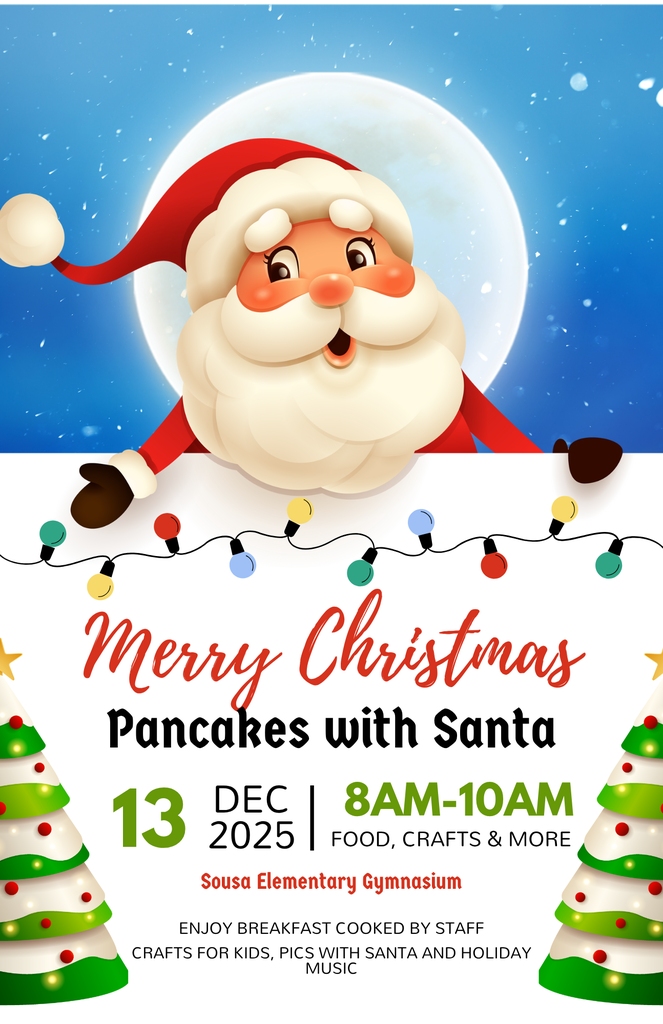 Pancakes with Santa 12/13/25