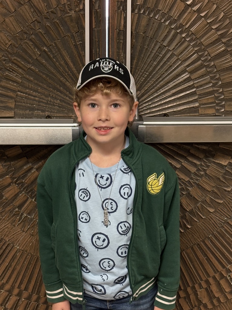 2nd grade student of the month