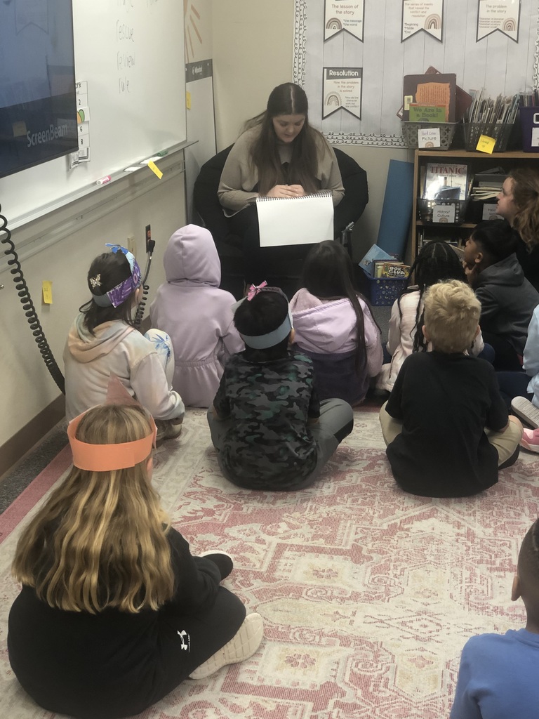 children listening to a story