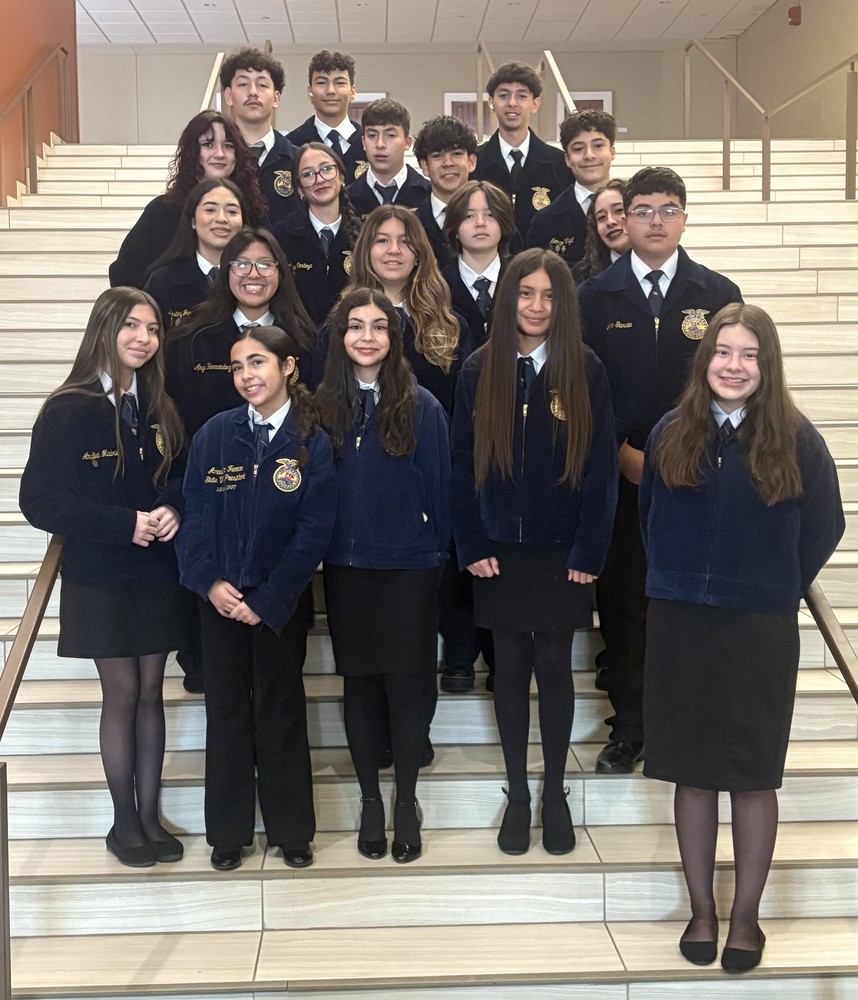 Mesa Vista FFA Chapter at the NMLC Conference at the Albuquerque Convention Center