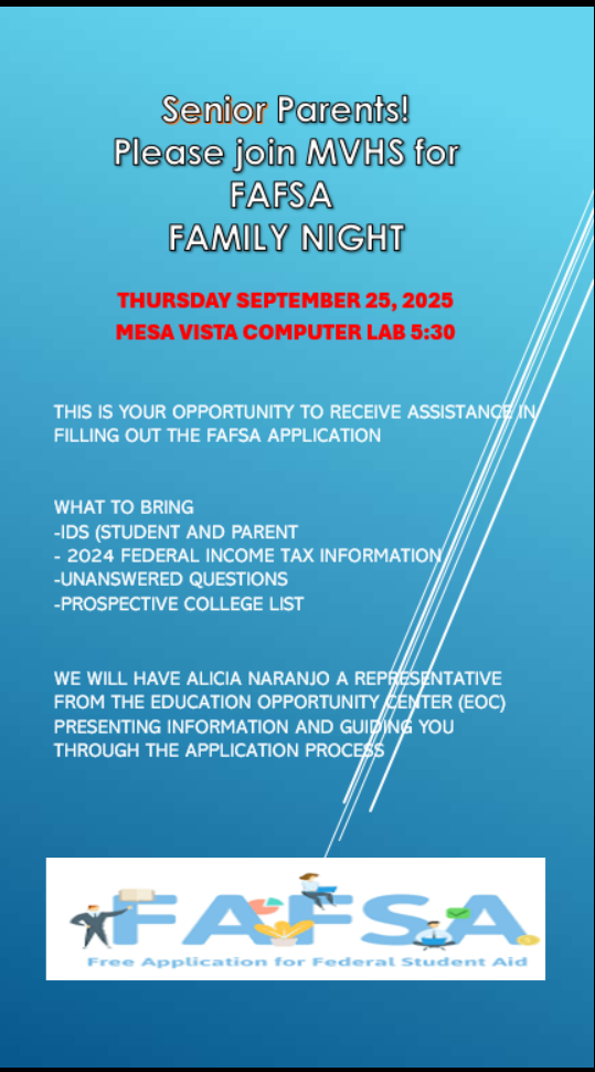 Financial Aid Help for Senior Class Parents