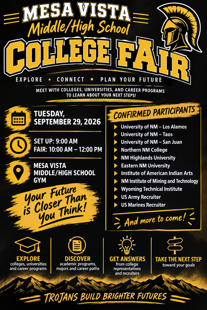 College fair Tuesday September 29th 10:00am to 12:00pm