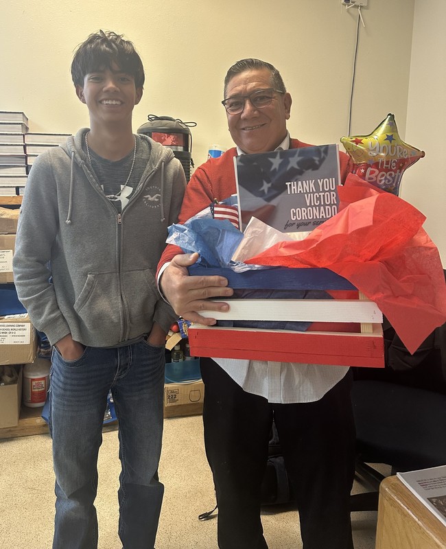 Veteran Teacher Victor Coronado