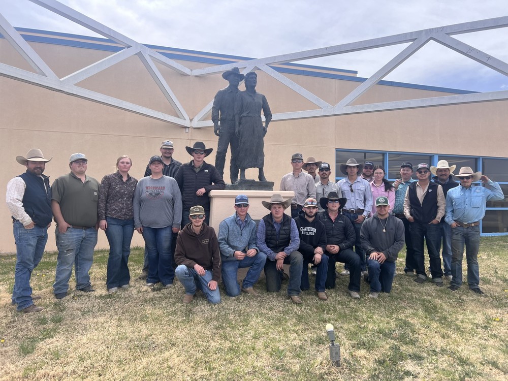 Picture of Clarendon College students