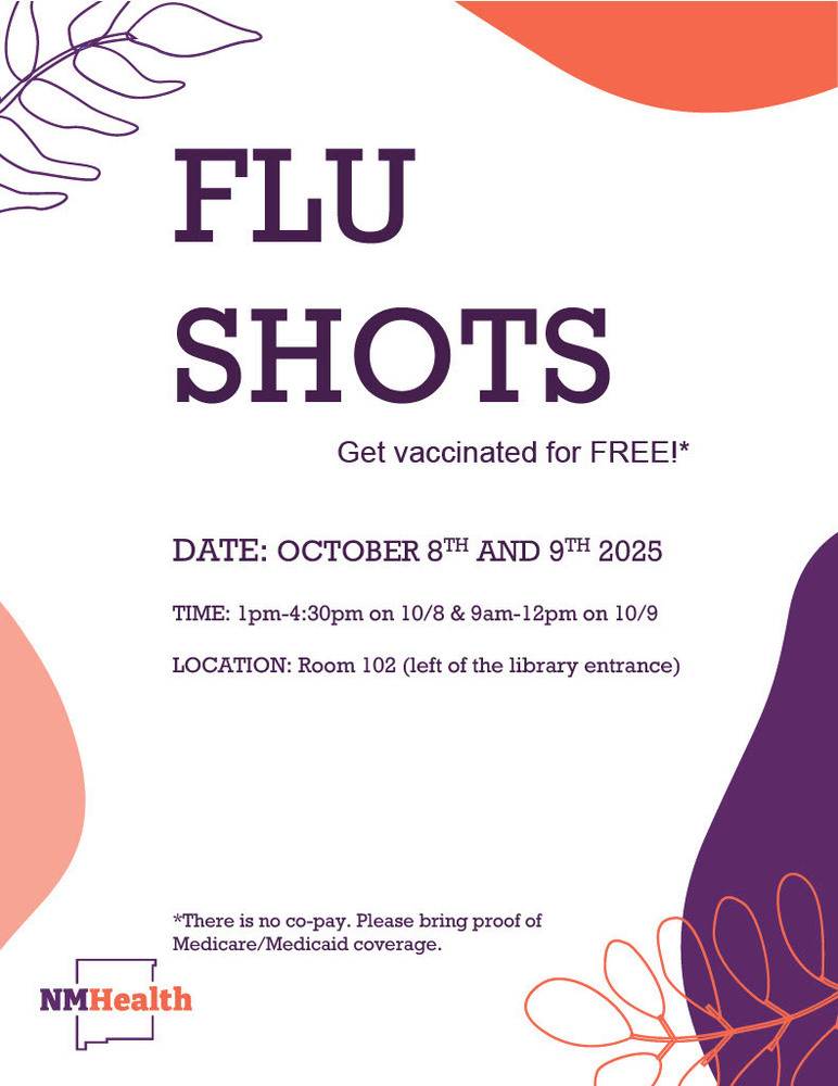 Flu shot  flyer