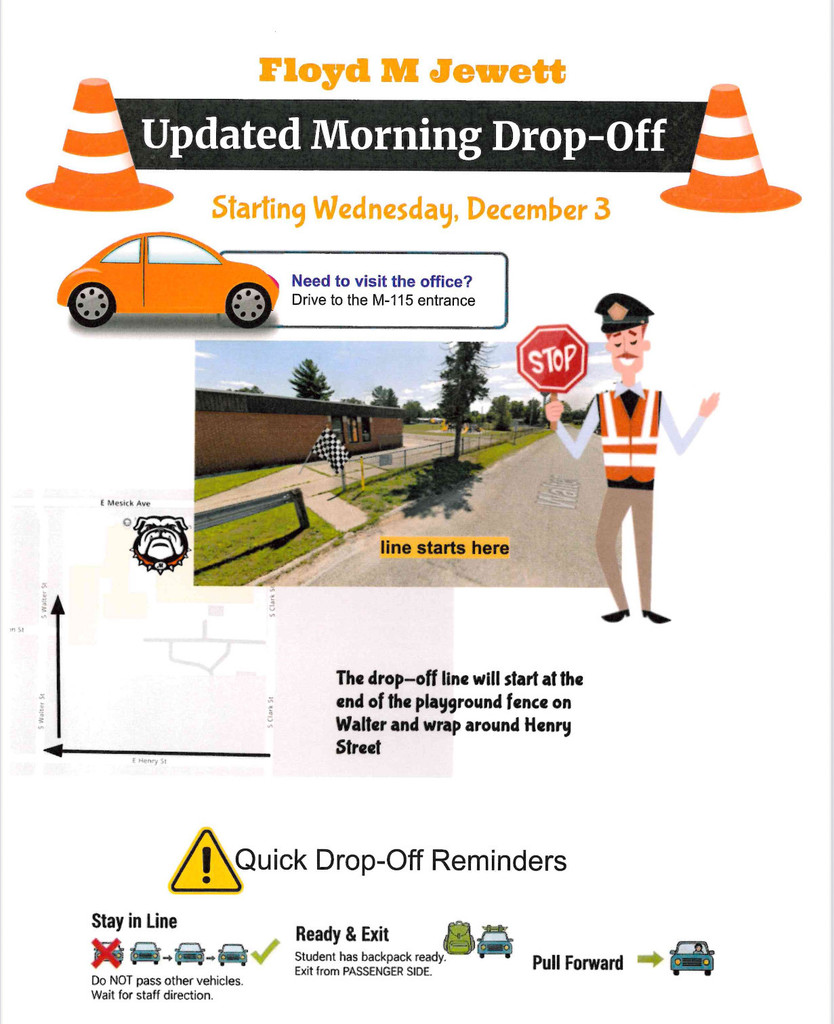 Updated Morning Drop Off