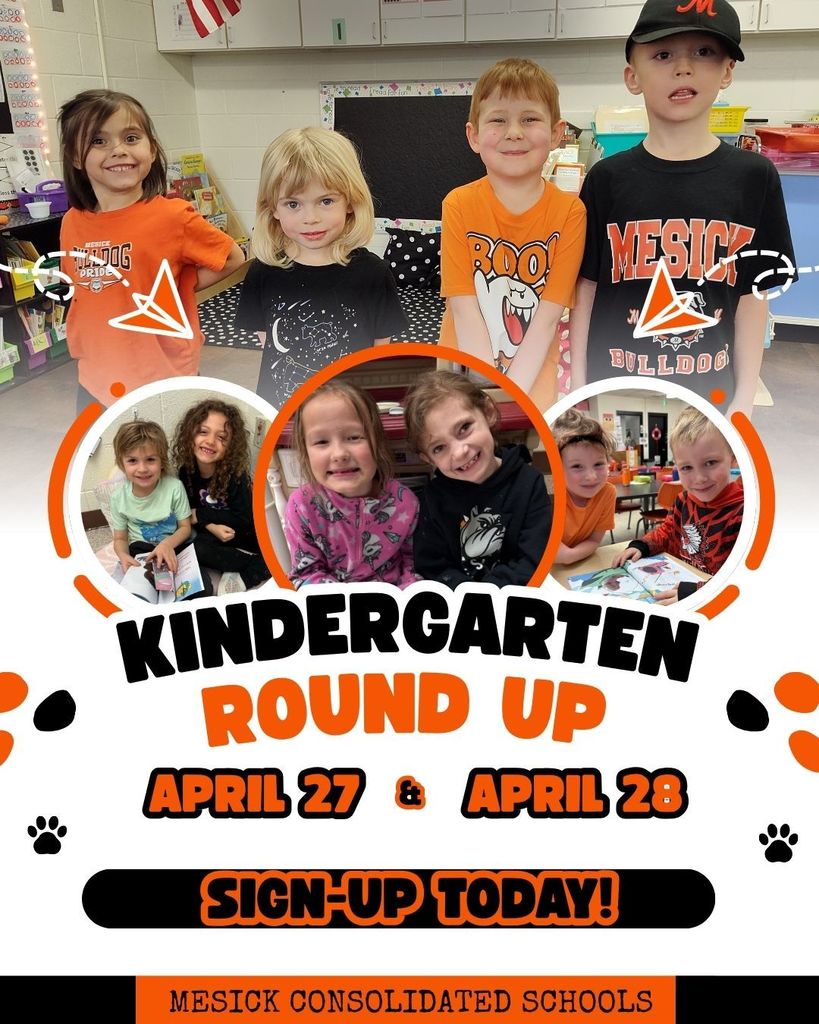 Kindergarten Round Up! 
