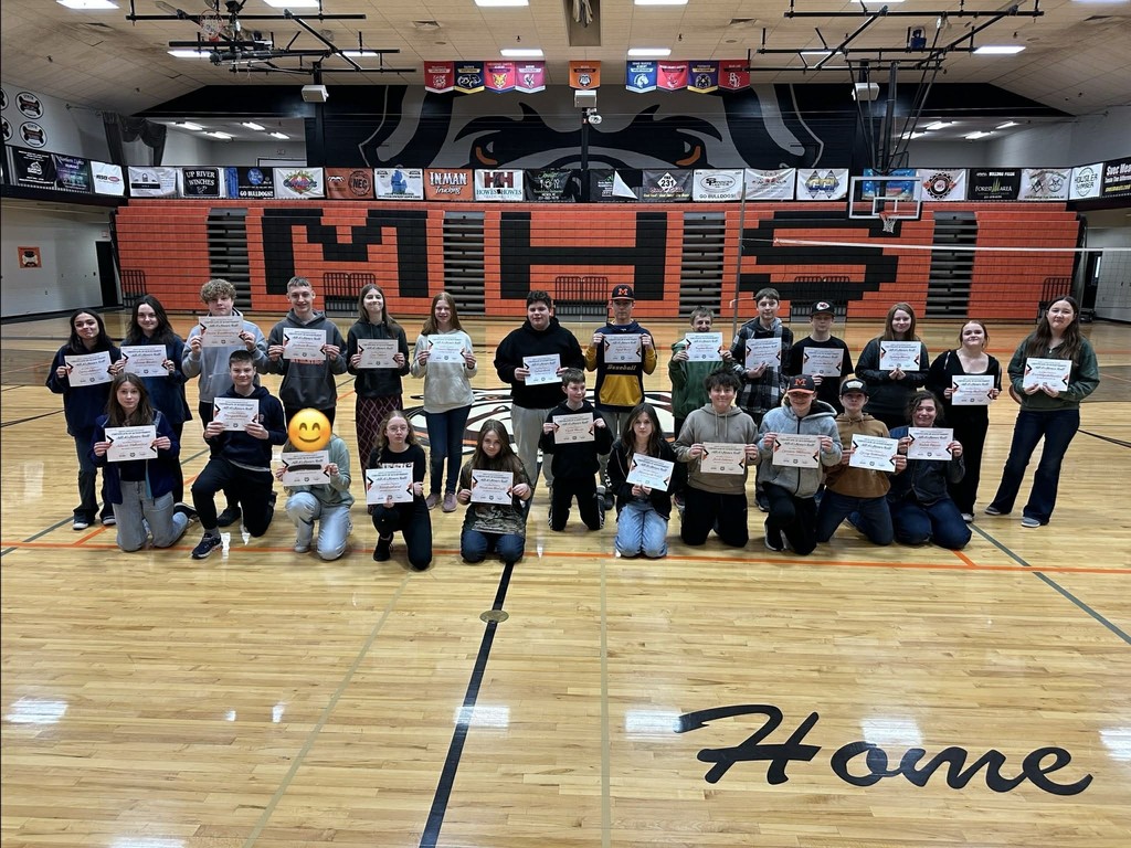  Jr High Academic Awards
