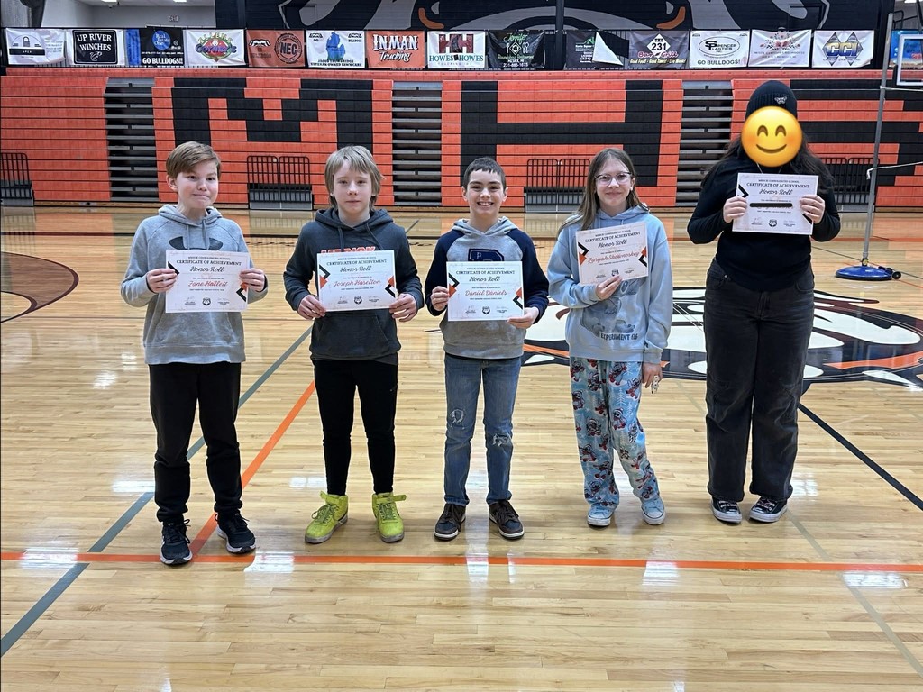  Jr High Academic Awards