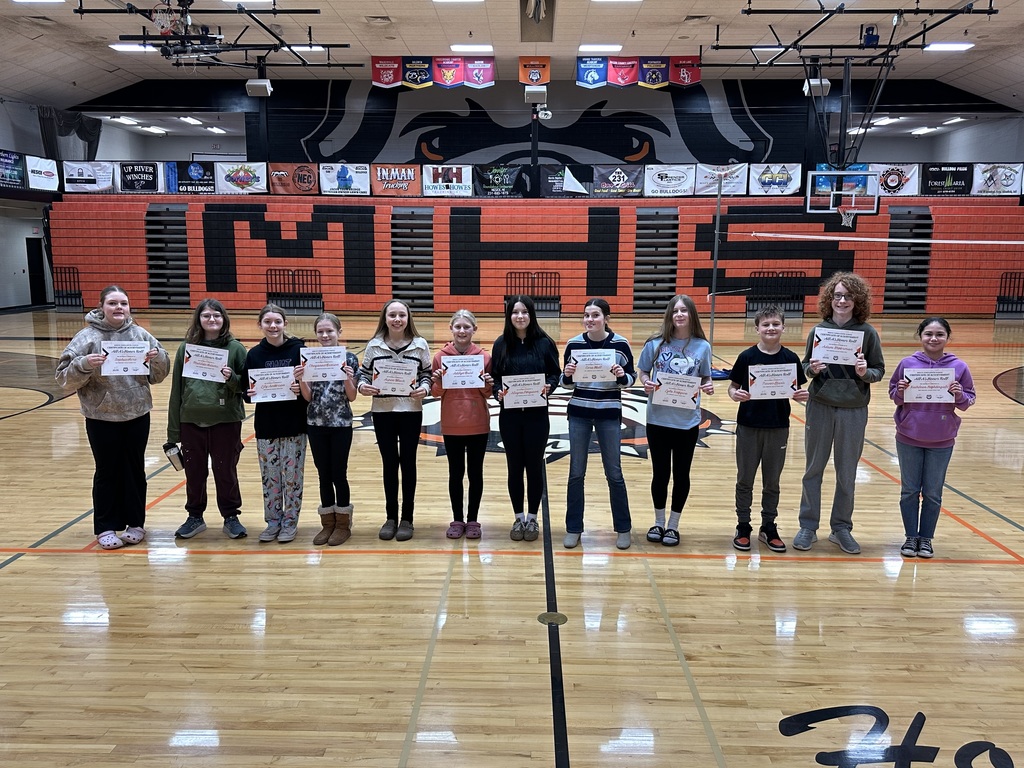  Jr High Academic Awards