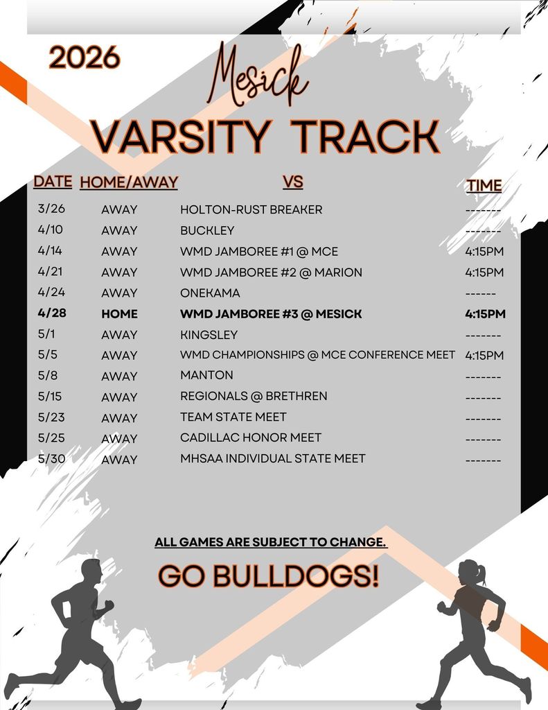Sport Schedules Spring 2026