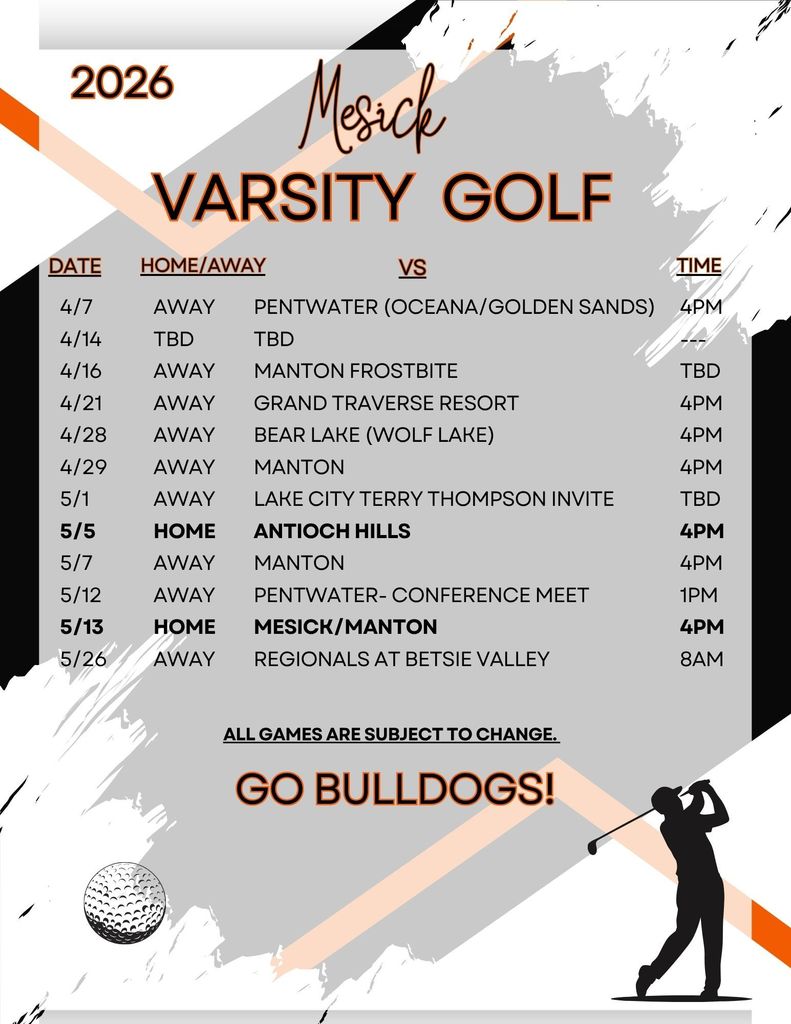 Sport Schedules Spring 2026
