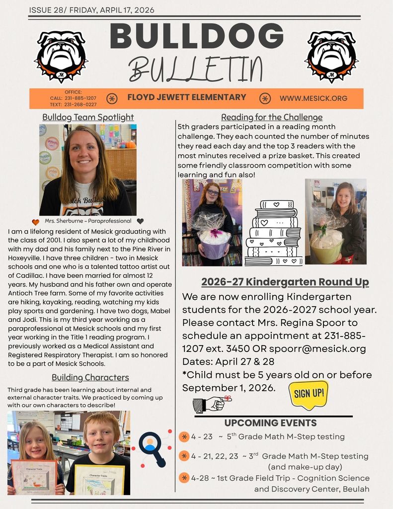 Bulldog Bulletin 4-17-26