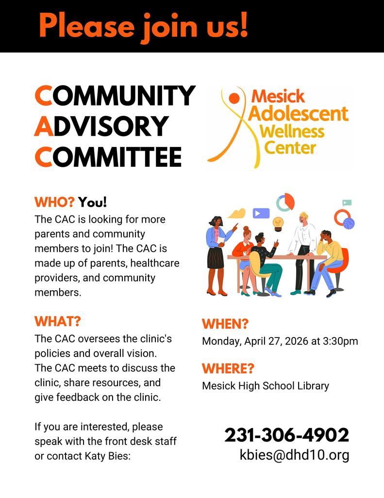 Community Advisory Committee for Mesick School Wellness