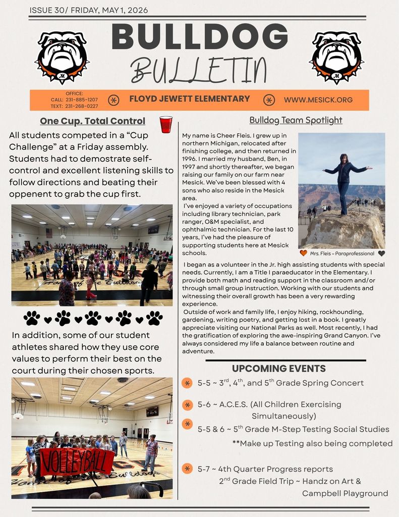 Bulldog Bulletin 5-1-26