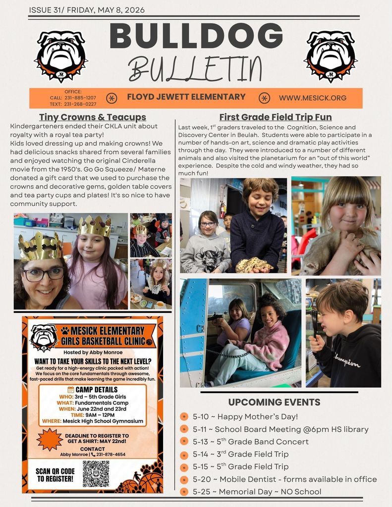 Bulldog Bulletin 5-8-26