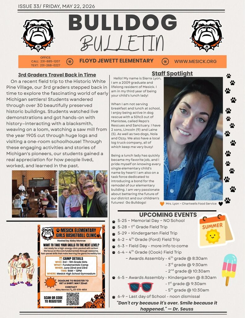 Bulldog Bulletin 5-22-26