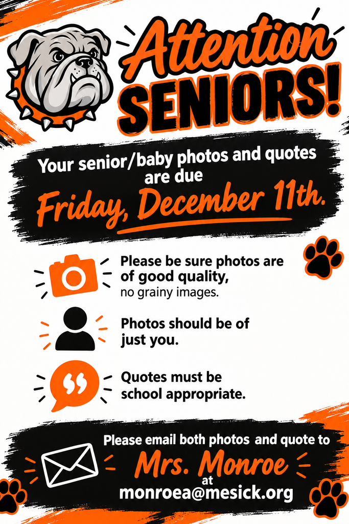 Senior Deadlines