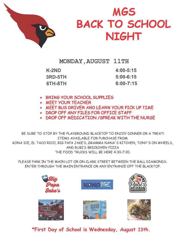 Back to School Night