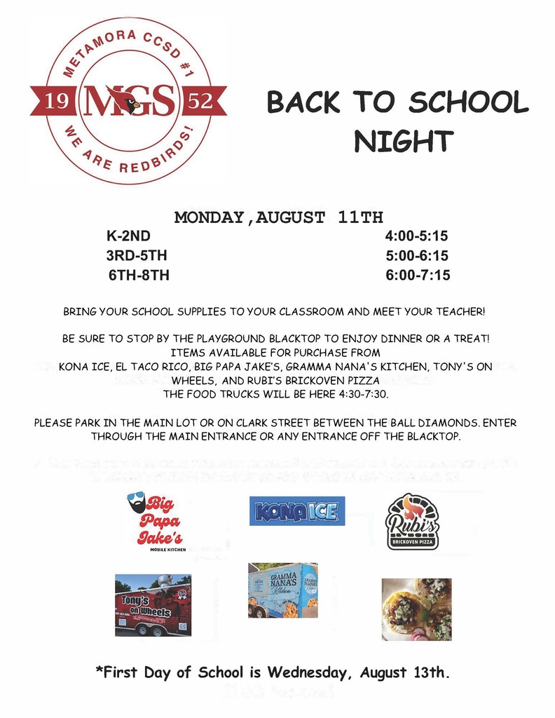 Back to School Night