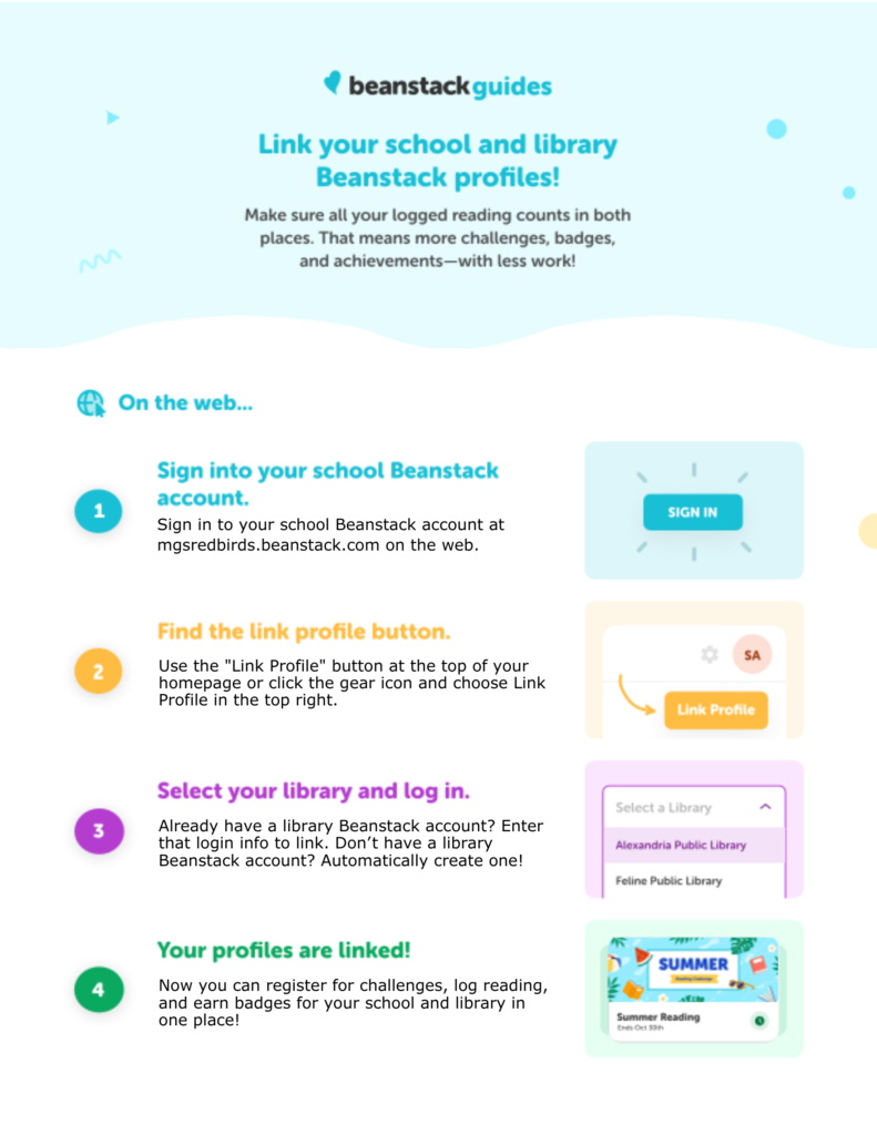 linking Beanstack