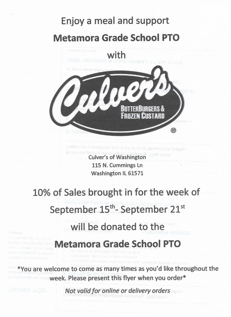 Culver's flyer