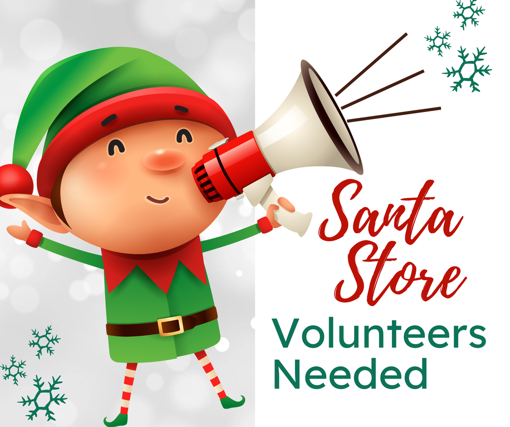 Santa store volunteers