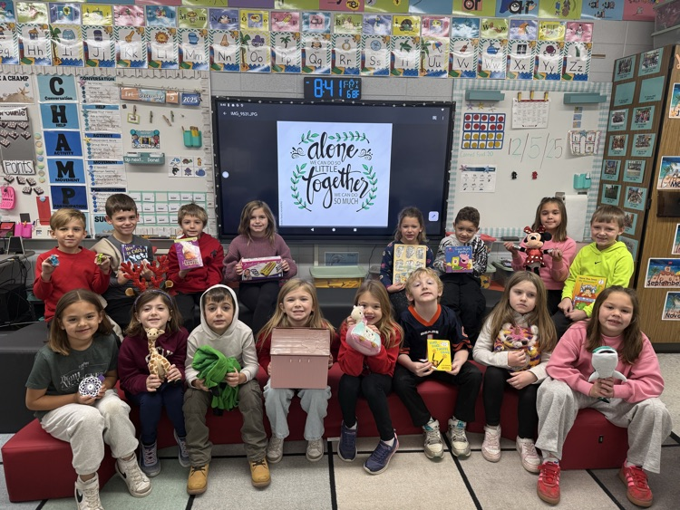 Mrs. King’s class and their donations