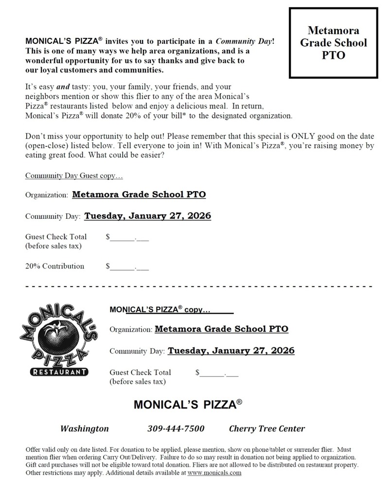 restaurant night flyer