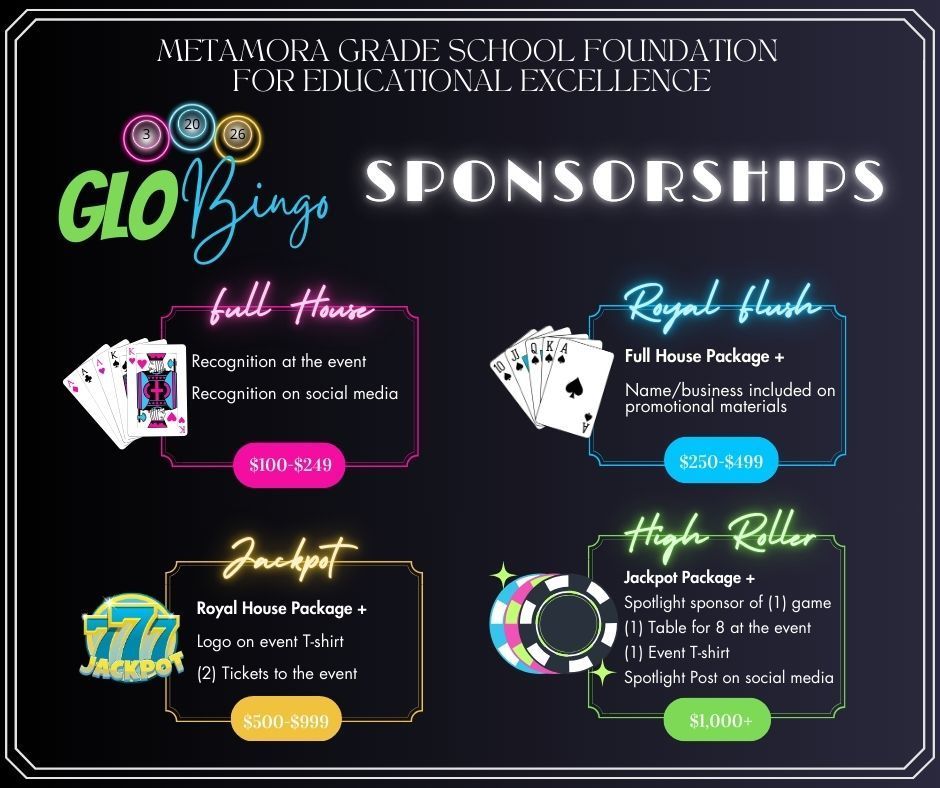 Glo Bingo Sponsorship