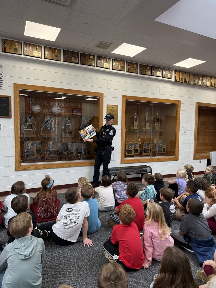 Thank you Officer Stone for reading to us!